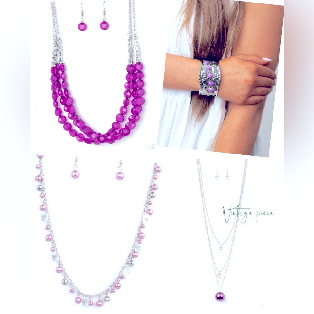 Purple Jewelry Bundle